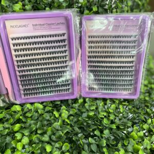Paquete pestañas 1x1 moradas