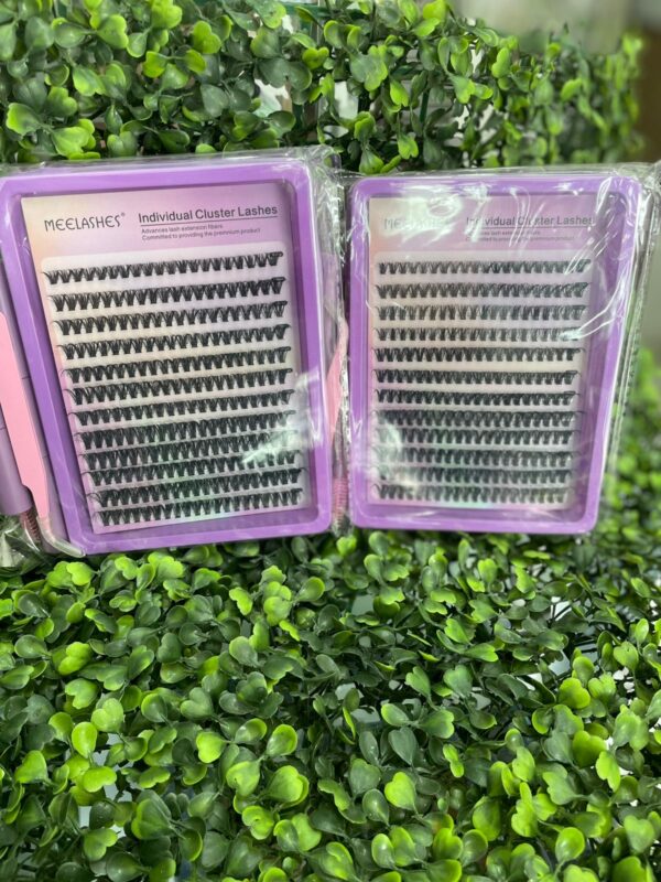 Paquete pestañas 1x1 moradas