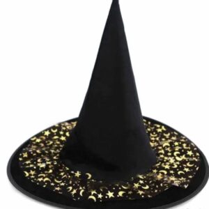 Sombrero bruja estre/luna gde