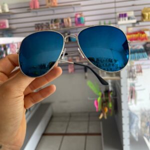 Lente aviador ovalado