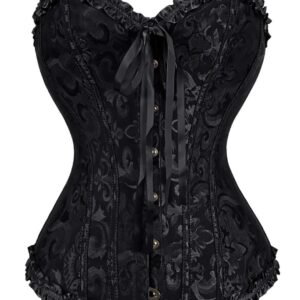 Corset negro XL