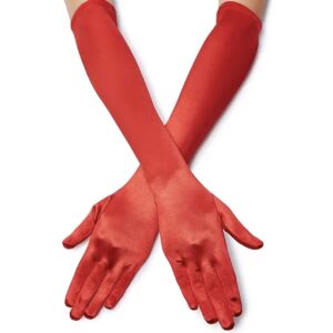 Par guantes rojos