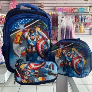 Mochila combo niño